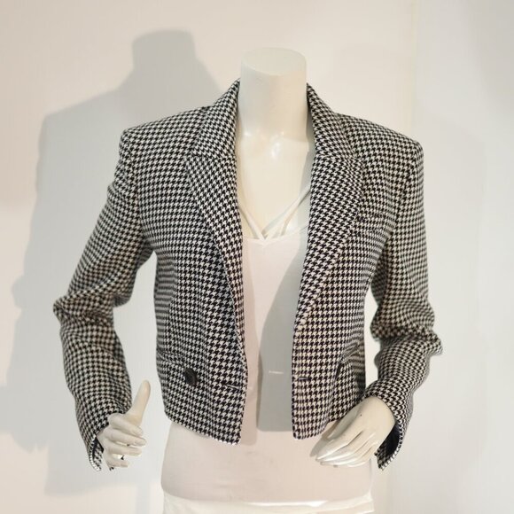 ZARA Cropped BLAZER Size XS NWT - Picture 4 of 6